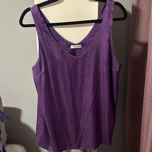 Silk Purple Women's Tank blouse